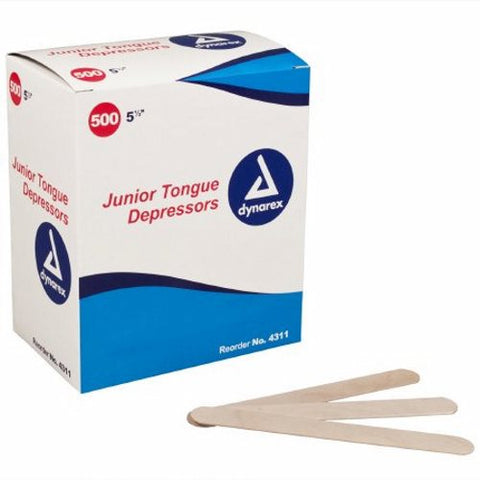 Dynarex, Tongue Depressor, Case Of 10 Dynarex
