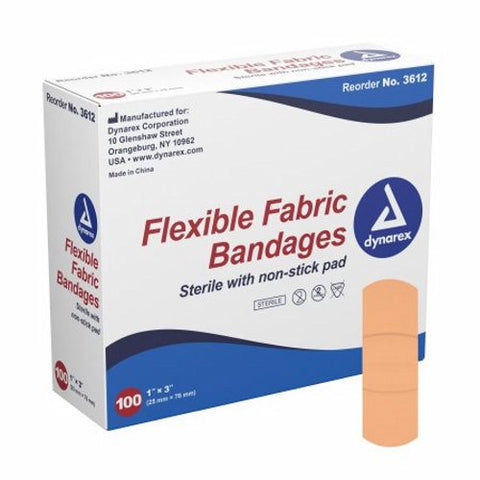 Dynarex, Adhesive Strip, Case Of 24 Dynarex