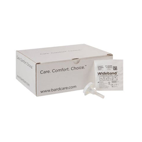 Bard, Male External Catheter Self-Adhesive Band Silicone Medium 36302, Box Of 30 Bard