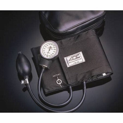 American Diagnostic Corp, Aneroid Sphygmomanometer Unit Large Adult Cuff Nylon Cuff 34 - 50 cm 760-12XBK, Count of 1 American Diagnostic Corp