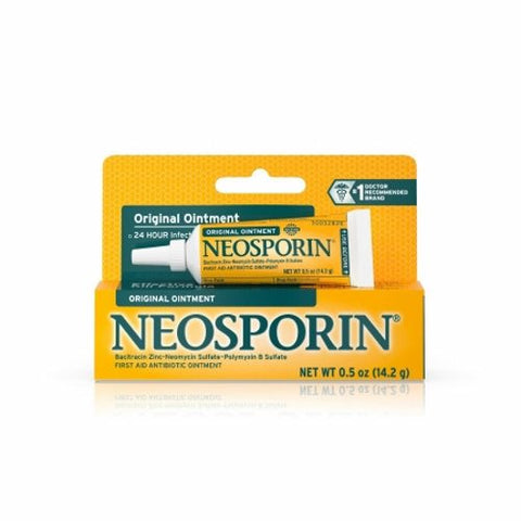 Neosporin, First Aid Antibiotic Neosporin  Ointment 0.5 oz. Tube, Count of 72 Neosporin