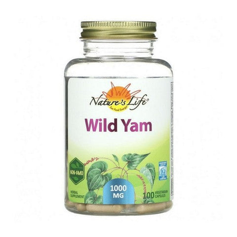 Nature's Life, Wild Yam, 1000 Mg, 100 Veg Caps Nature's Life