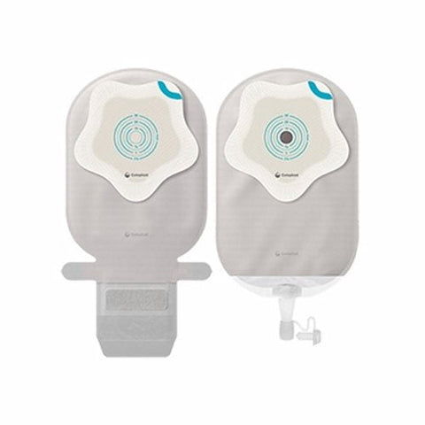 Coloplast, Ostomy Pouch One-Piece System Mini Length Star Shaped 18711, Box Of 10 Coloplast