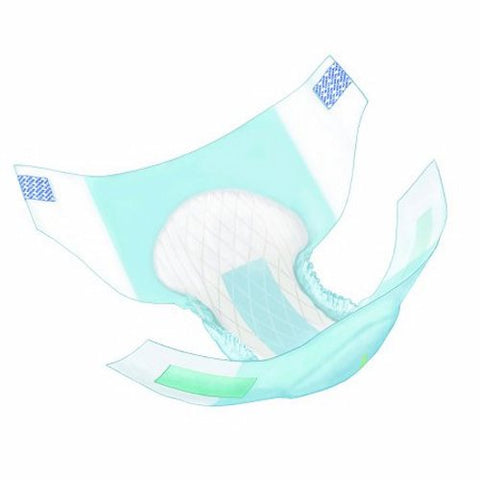 Cardinal, Unisex Adult Incontinence Brief Overnight Quilted Large Disposable Heavy Absorbency, Count of 1 Cardinal