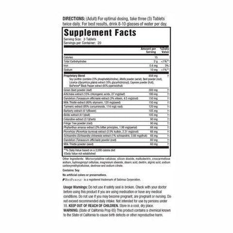 Nature's Secret, Milk Thistle Liver Cleanse, 60 Tabs Nature's Secret