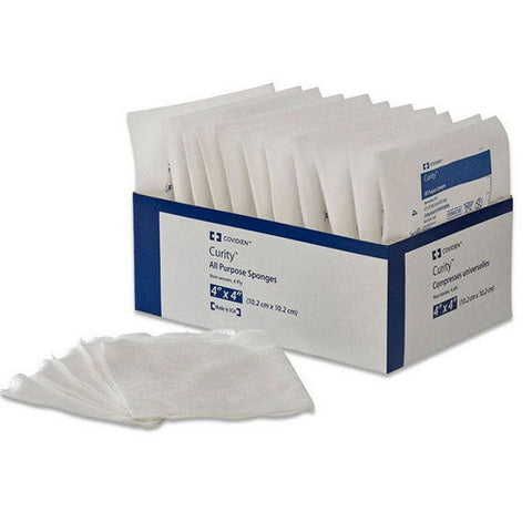 Cardinal, Nonwoven Sponge 4 X 4 Inch 4-Ply Sterile 8047, 1 Pack Cardinal