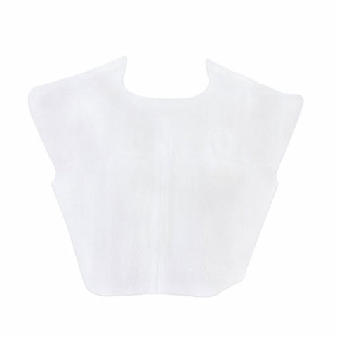 McKesson, Exam Cape White Front / Back Opening Without Closure Unisex 18-107, Count of 100 McKesson