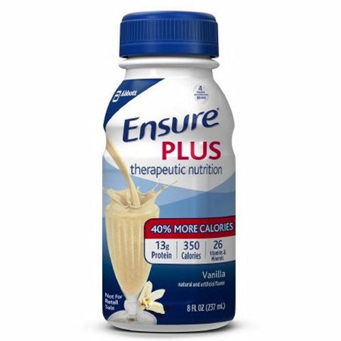 Abbott Nutrition, Oral Supplement Plus Therapeutic Nutrition Vanilla Flavor Liquid, 32 Oz Abbott Nutrition