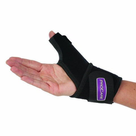 DJO, Thumb Support Universal Thumb-O-Prene Wraparound Neoprene Left or Right Hand Black One Size Fits Mos, Count of 1 DJO