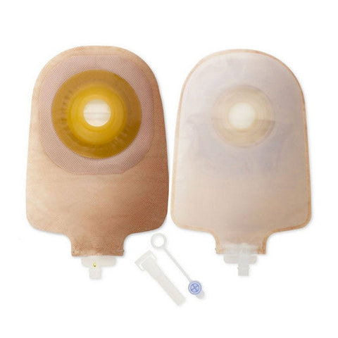 Hollister, Urostomy Pouch Ultra Clear One-Piece System 9 Inch Length 3/4 Inch Stoma Drainable, Box Of 5 Hollister