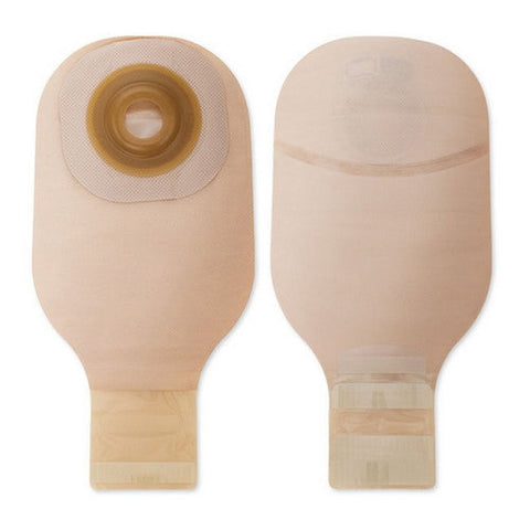 Hollister, Ostomy Pouch One-Piece System 12 Inch Length Soft Convex 8665, Box Of 5 Hollister