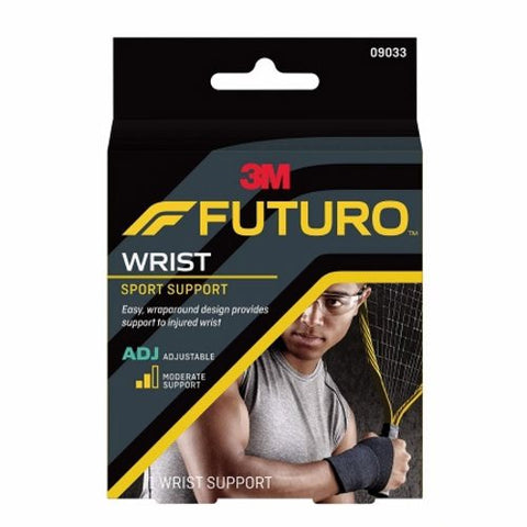 3M, Wrist Support 3M Futuro Sport Neoprene Left or Right Hand One Size Fits Most, Count of 12 3M