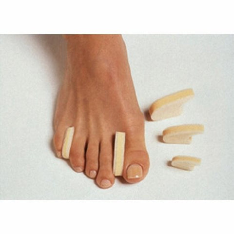 3-Layer, Toe Spacer 3-Layer Toe Separators Small Without Closure Left or Right Foot, Pack Of 12 3-Layer
