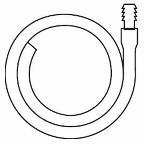 Hollister, Extension Tubing Hollister 18 Inch L, 11/32 Inch ID, Oval, Kink Resistant, With Connector, Count of 1 Hollister
