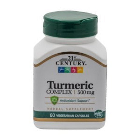 21st Century, Turmeric Complex, 500 mg, 60 Veg Caps 21st Century