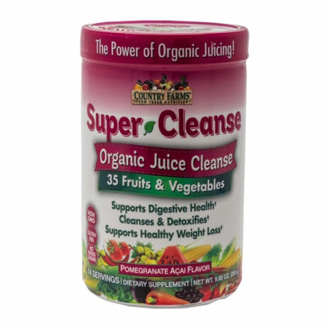 Country Farms, Organic Super Juice Cleanse, 280 Grams Country Farms