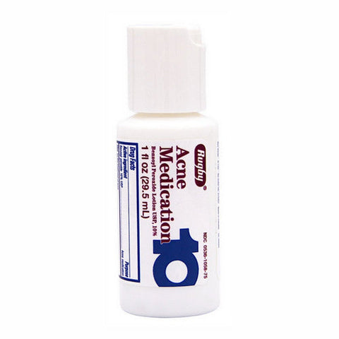 Rugby, Acne Medication Benzoyl Peroxide Lotion 10%, 1 Oz Rugby