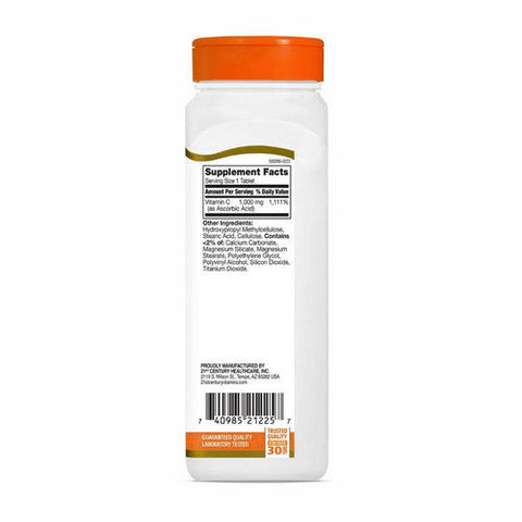 21st Century, Vitamin C Prolonged Release, 1000 Mg, 110 Tabs 21st Century