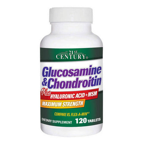 21st Century, Glucosamine & Chondriotin Plus, 120 Tabs 21st Century