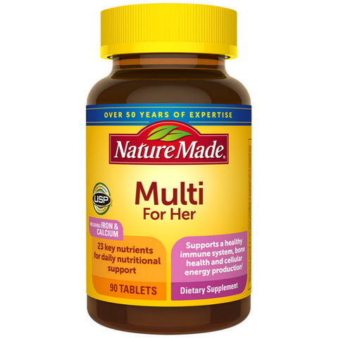 Nature Made, Multi For Her, 90 Tabs Nature Made