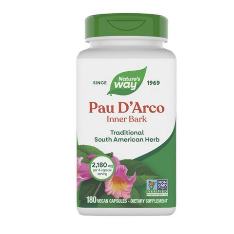 Pau d’Arco Inner Bark 180 Caps by Nature's Way