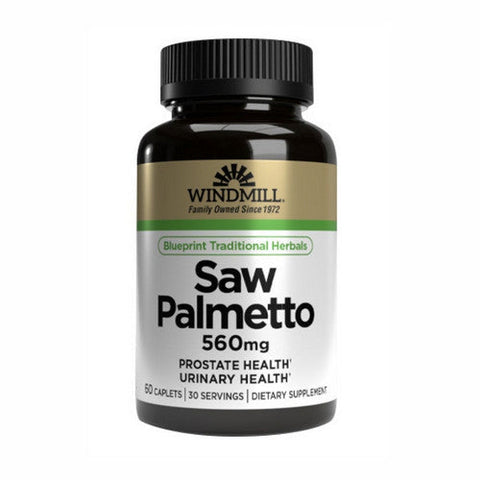 Windmill Health, Saw Palmetto, 560 Mg, 60 Caps Windmill Health