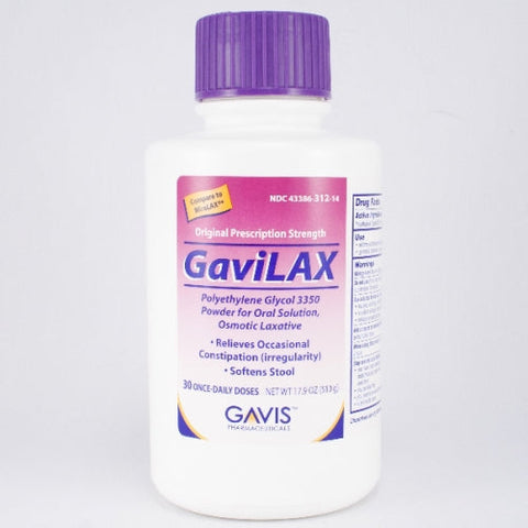 GaviLax, Polyethylene Glycol, 17.9 Oz GaviLax