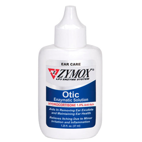 Zymox, Otic Enzymatic Solution with Hydrocortisone, 1.25 Oz Zymox