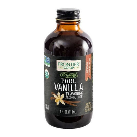 Frontier Coop, Organic Vanilla Flavoring Non-Alcoholic, 4 Oz Frontier Coop