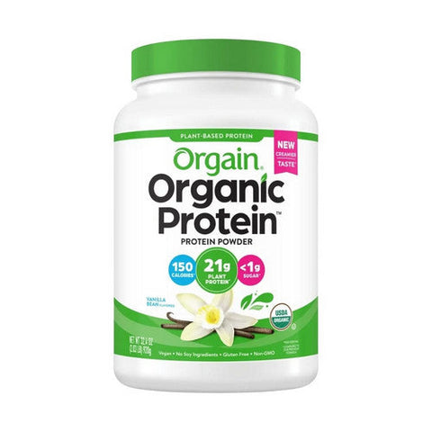 Orgain, Organic Protein Plant Based Vanilla Bean, 2.03 lbs Orgain