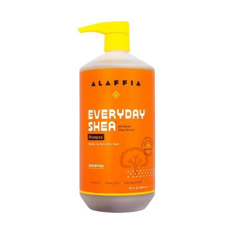 Alaffia, Everyday Shea Shampoo Unscented, 32 Oz Alaffia
