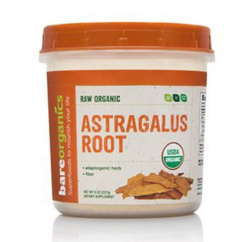 Bare Organics, Raw Organic Astragalus Root Powder, 8 Oz Bare Organics