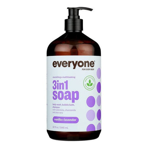 EO Products, Everyone Soap Shower Gel Shampoo, 32 Oz EO Products