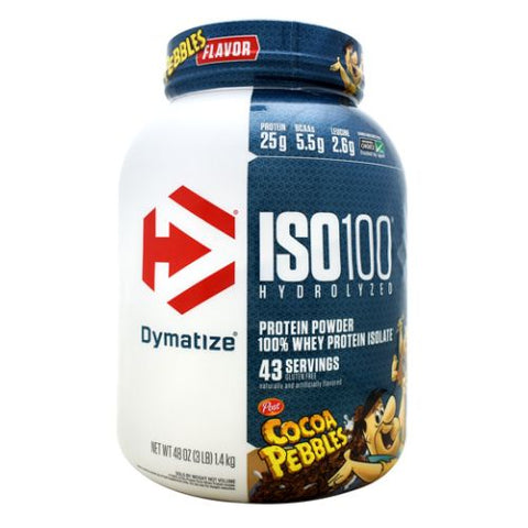 Dymatize, Iso 100 Cocoa Pebbles, 3 lbs Dymatize