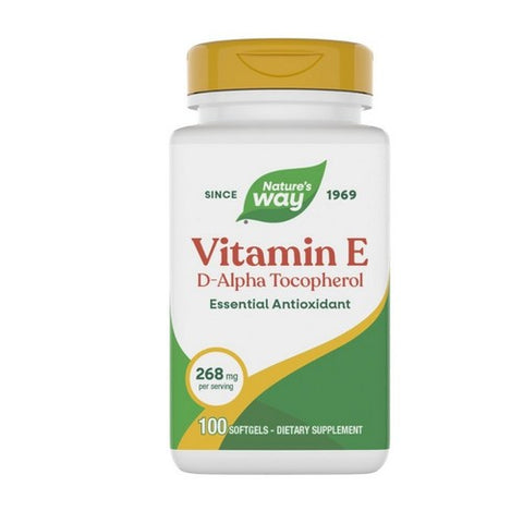 Vitamin E D-Alpha Tocopherol 100 Caps by Nature's Way