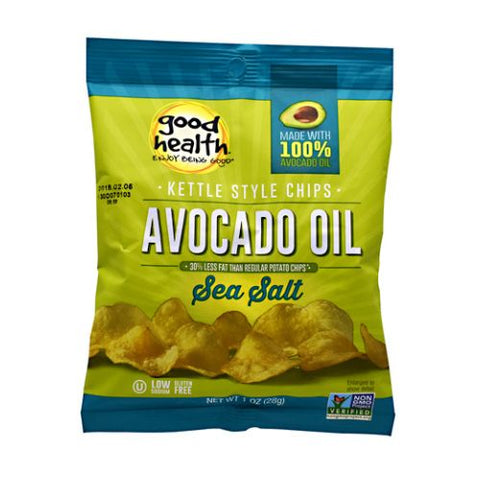 Good Health Natural Foods, Kettle Chips, Sea Salt 30 Each Good Health Natural Foods