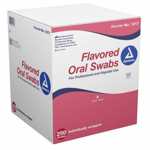 Dynarex, Oral Swabstick Pink, Case Of 4 Dynarex