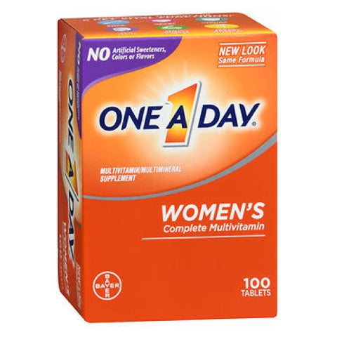 One-A-Day, Women'S Formula Multivitamin And Multimineral, 100 Tabs One-A-Day