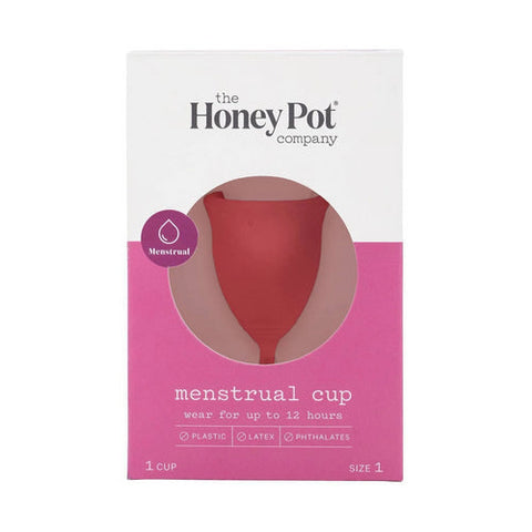 The Honey Pot, Silicon Menstrual Cup Size 1, 1 Count The Honey Pot