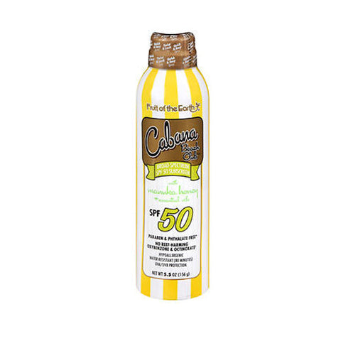 Fruit Of The Earth, Continuous Spray SPF 50 Manuka Honey, 5.5 Oz Fruit Of The Earth