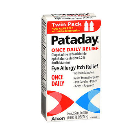 Pataday, Ophthalmic 0.2% Eye Allergy Itch Relief Solution Once Daily Original, 5 ML Pataday