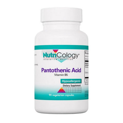 Nutricology/ Allergy Research Group, Pantothenic B-5, 90 Caps Nutricology/ Allergy Research Group