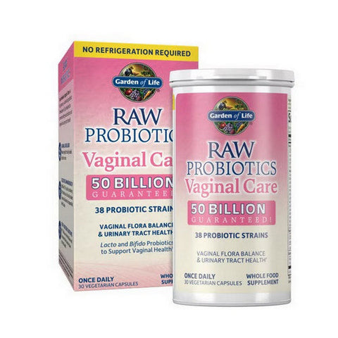Garden of Life, Raw Probiotics Vaginal Care, 30 Caps Garden of Life