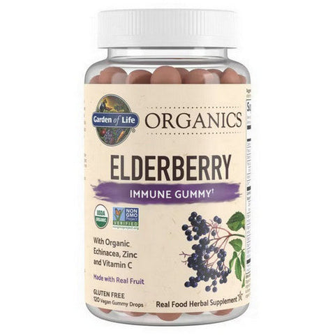 Garden of Life, Organics Elderberry, 120 Gummies Garden of Life
