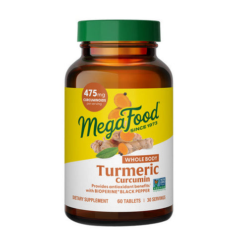 MegaFood, Turmeric Strength for Whole Body, 60 Tabs MegaFood