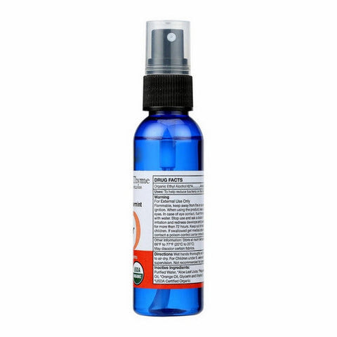 Brittaine's Thyme, Organic Hand Sanitizer, Orange 2 Oz Brittaine's Thyme