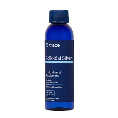 Trace Minerals, Colloidal Silver 30 PPM, 4 Oz Trace Minerals