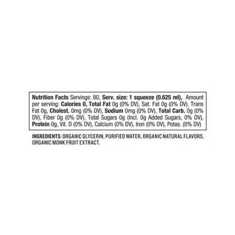 Sweetleaf Stevia, Monk Fruit Organic Sweetener Concentrate, English Toffee 1.7 Oz