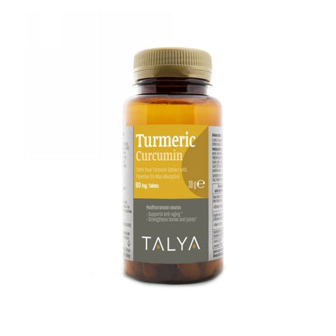 Talya, Turmeric, 60 Veg Caps Talya