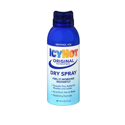 Icy Hot, Original Pain Relief Dry Spray, 4 Oz Icy Hot